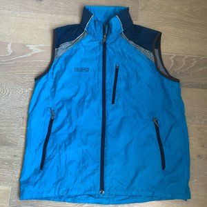 Cute Blue light sleeveless jacket - New